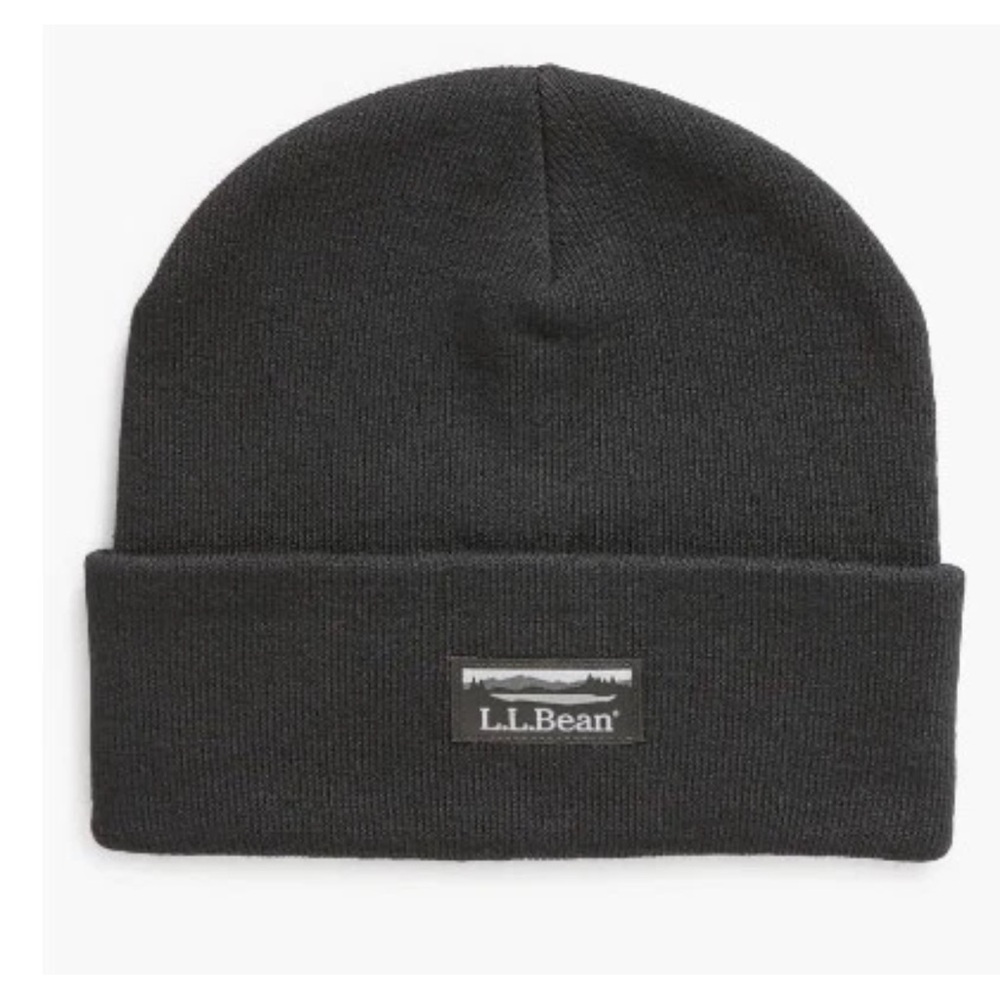 L.L. Bean Men’s or Women’s Knit Beanie, Wide Cuff Warm Winter Hat, OS